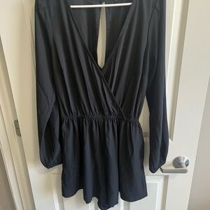 Abercrombie & Fitch Black Romper (Tall Length)